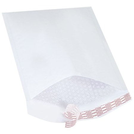 Bsc Preferred 9-1/2 x 14-1/2'' White No 4 Self-Seal Bubble Mailers, 25PK B857WSS25PK